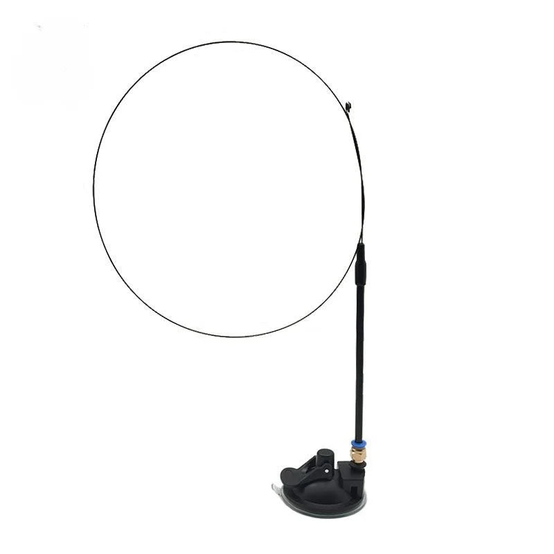Hands-Free Cat Wand - Bird Feather Toy with Suction Cup & Bell