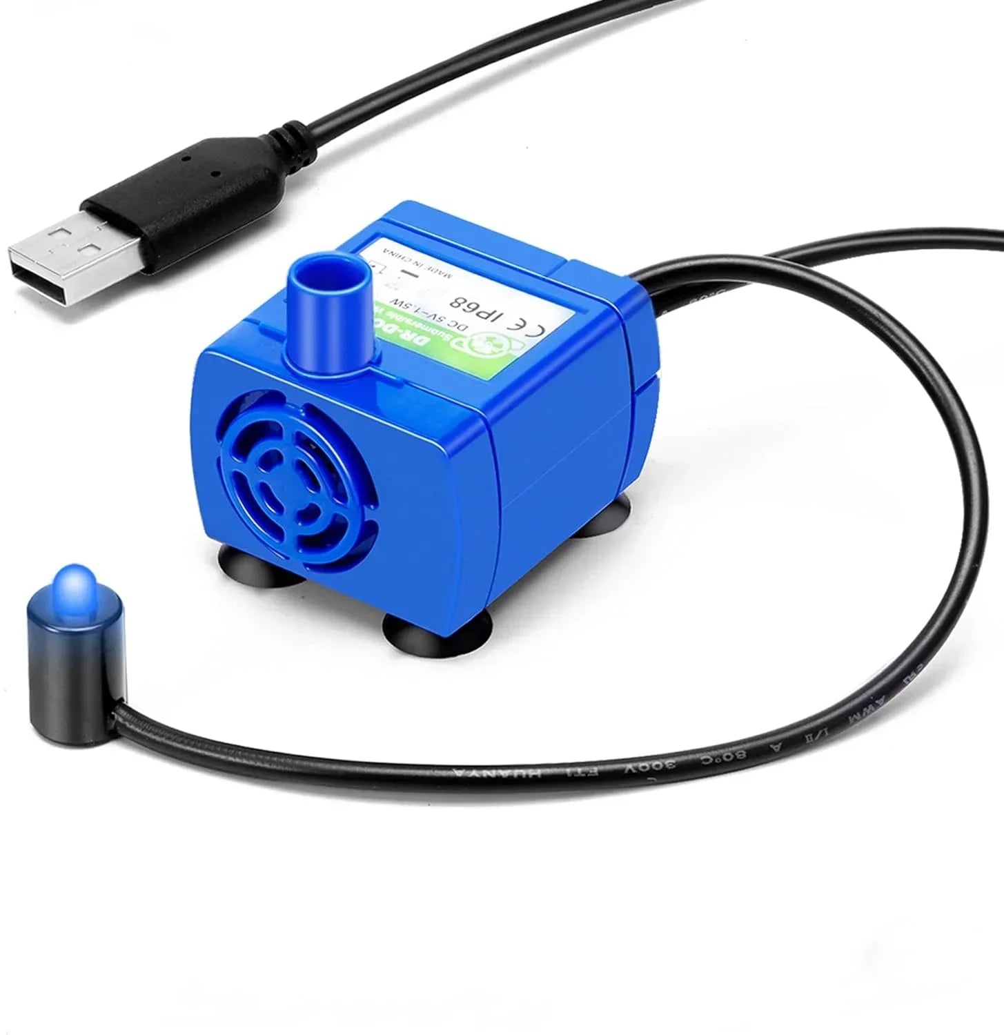 Water Pump LED Light Motor - Cat Fountain Replacement Part
