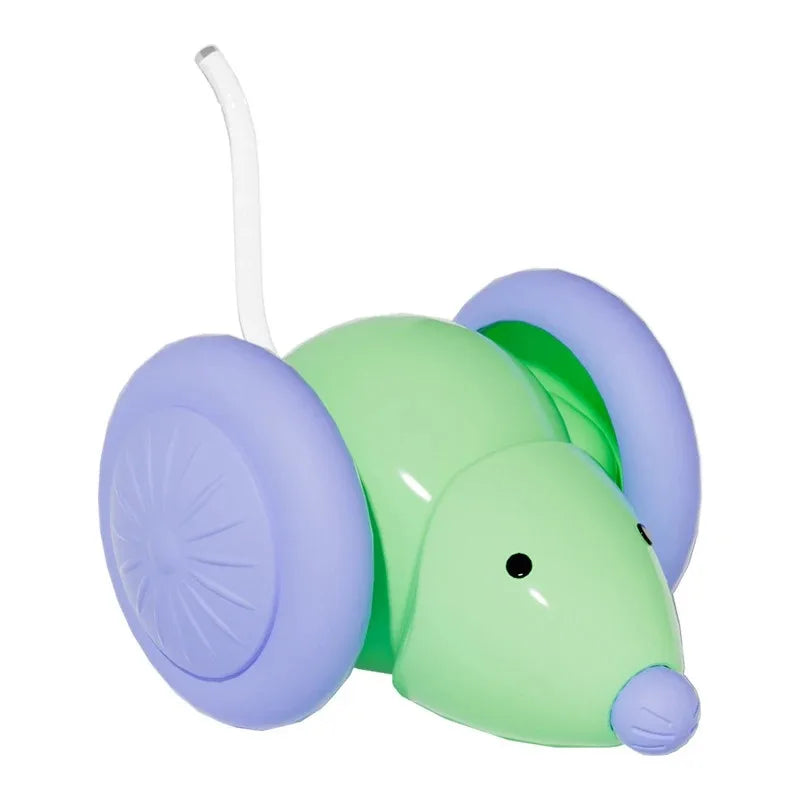 Electric Mouse Car - Smart Interactive Cat Toy with Obstacle Avoidance