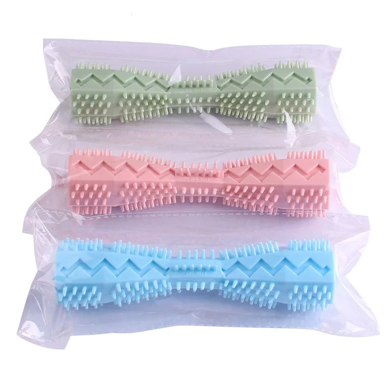 Dog Toothbrush Chew Toy - Self-Cleaning Dental Care Stick