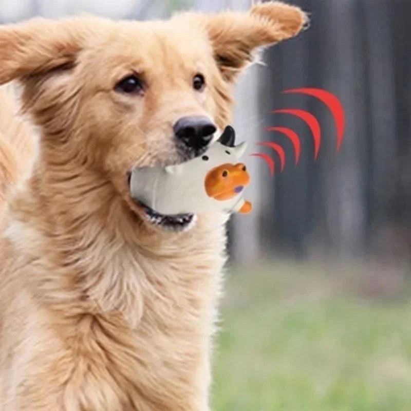 Pet Dog Vocal Toy - Interactive Squeaky Sound Entertainment