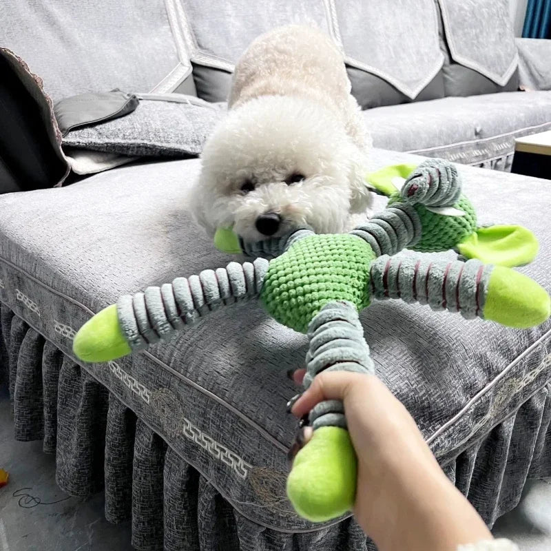 Indestructible Dog Squeaky Toy - Heavy Chewer Champion