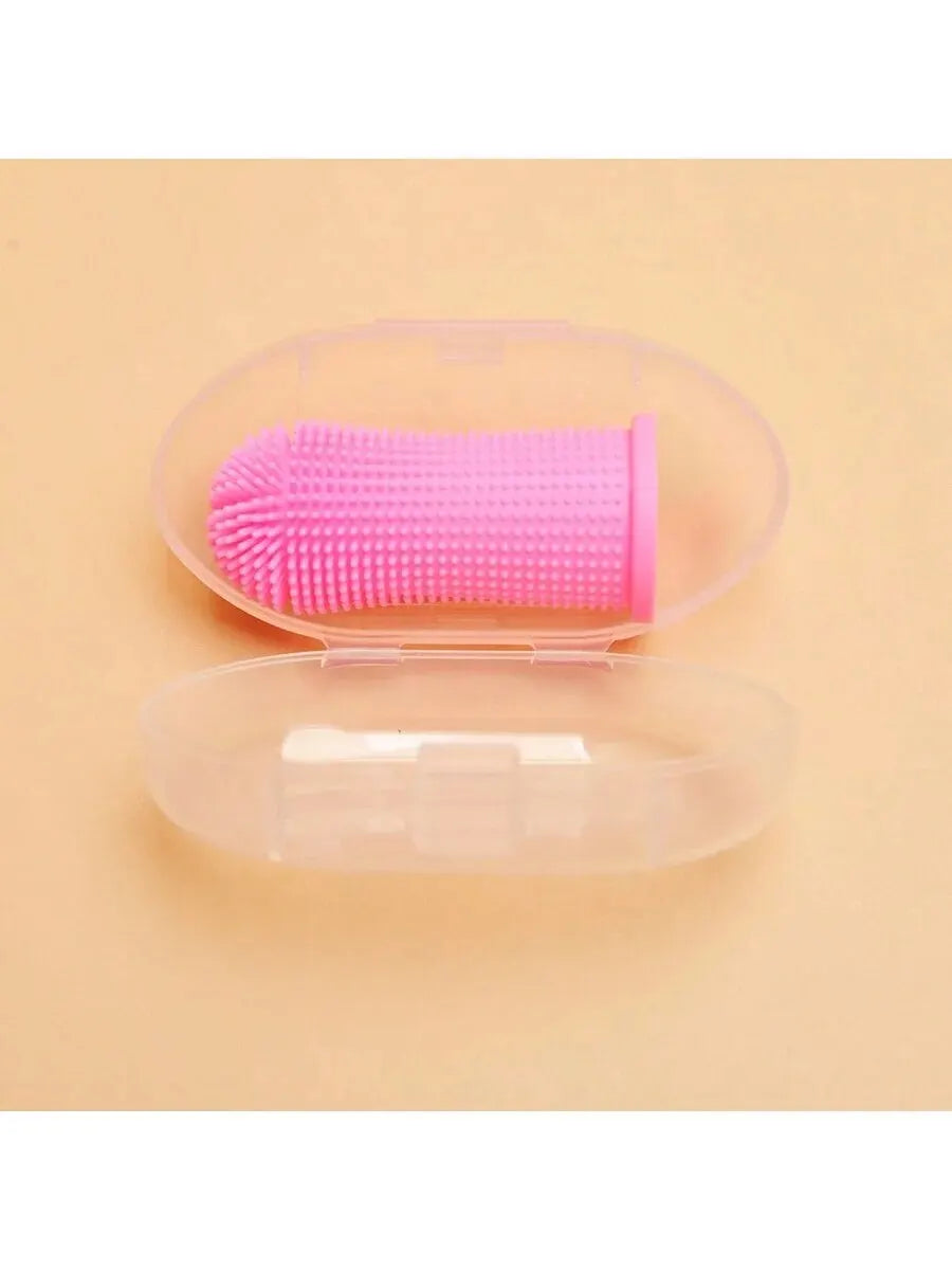 Super Soft Dog Toothbrushes Cleaning Finger Brush For Dog and Cat Grooming Nontoxic  Teethbrush  Dental Care Pet Products