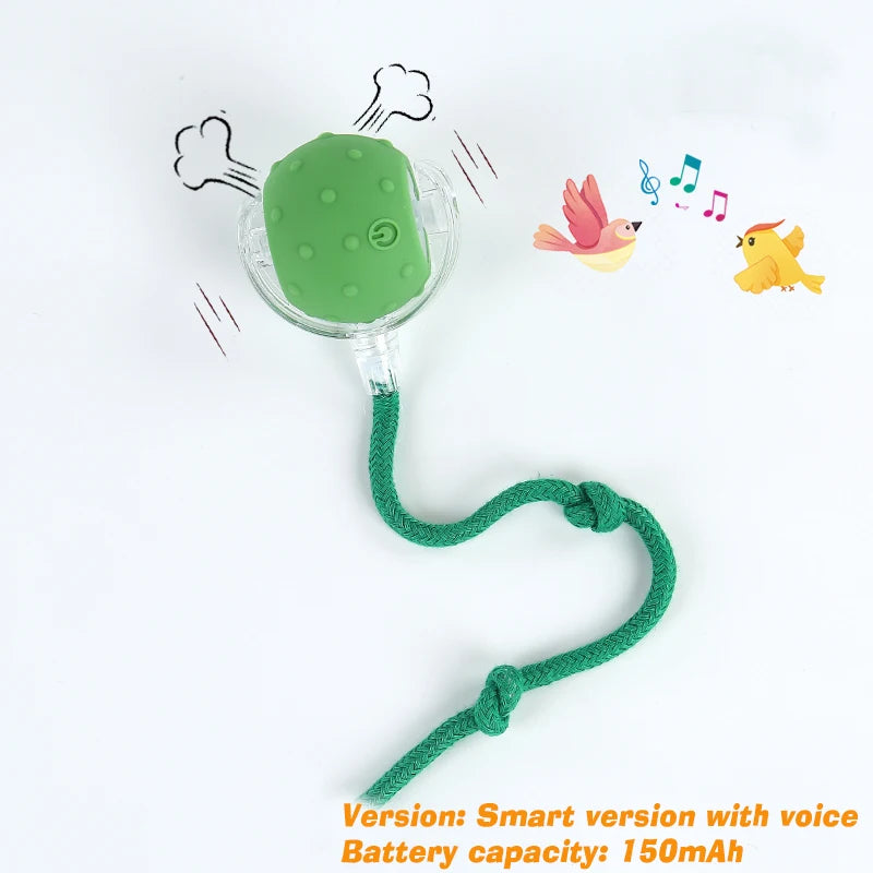 Smart Interactive Dog Ball - Automatic Rolling Rechargeable Toy