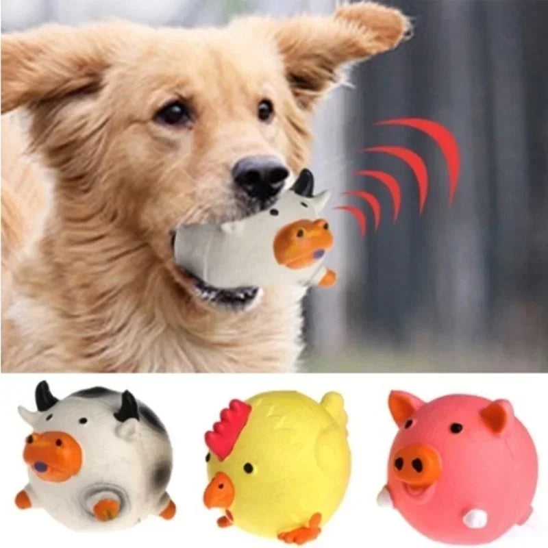 Pet Dog Vocal Toy - Interactive Squeaky Sound Entertainment