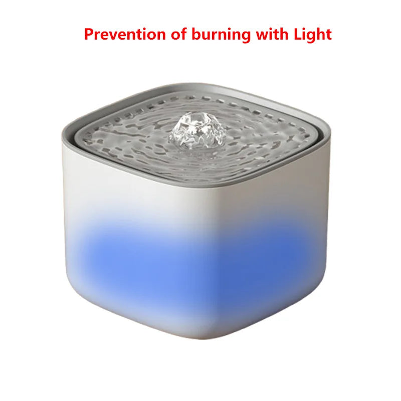 3L Pet Water Fountain - USB Electric with Automatic Induction & Filtering