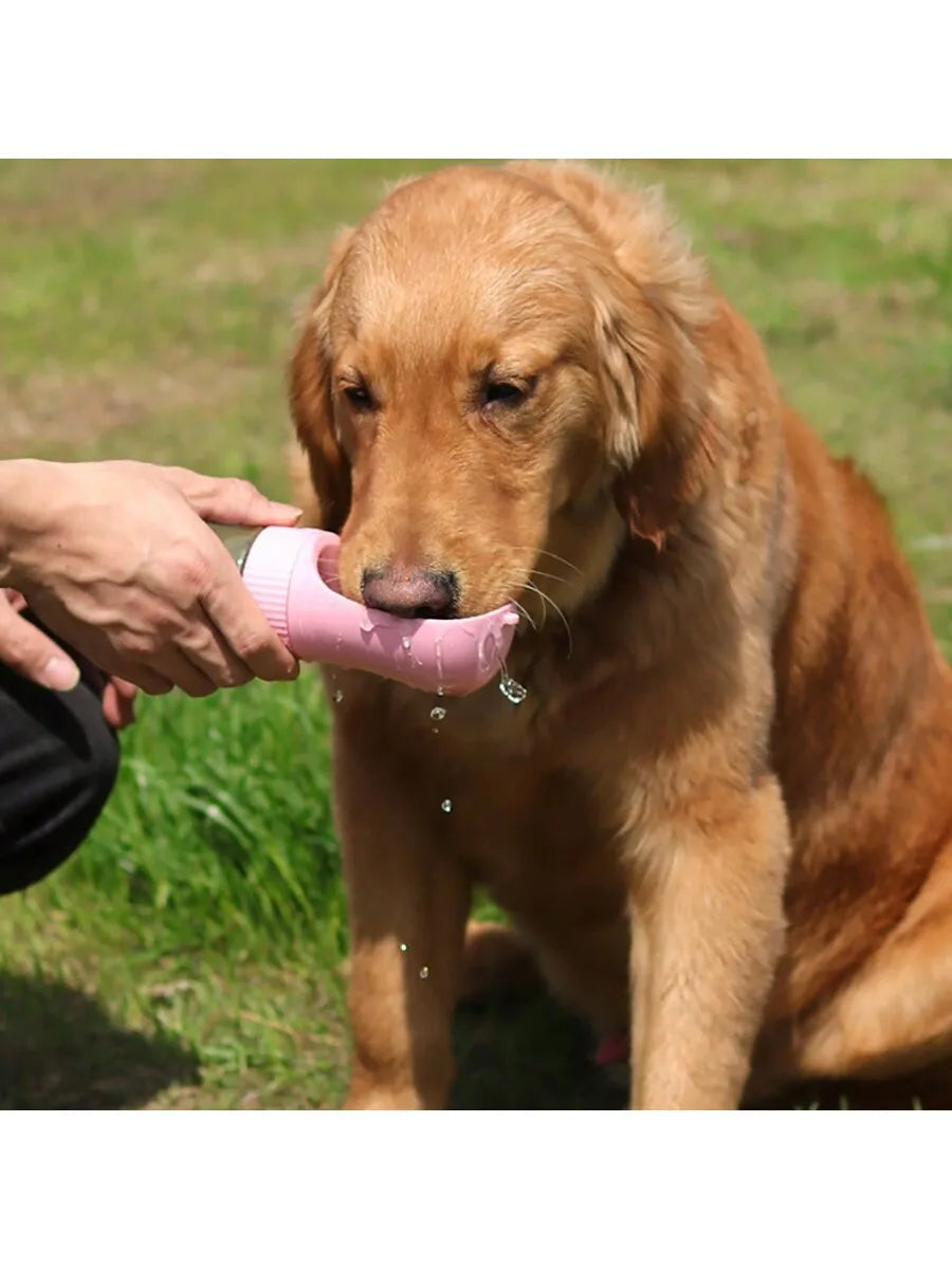 Pet Travel Tumbler - Portable Dog Walking Water & Food Cup