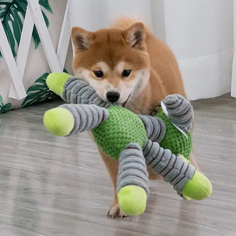 Indestructible Dog Squeaky Toy - Heavy Chewer Champion