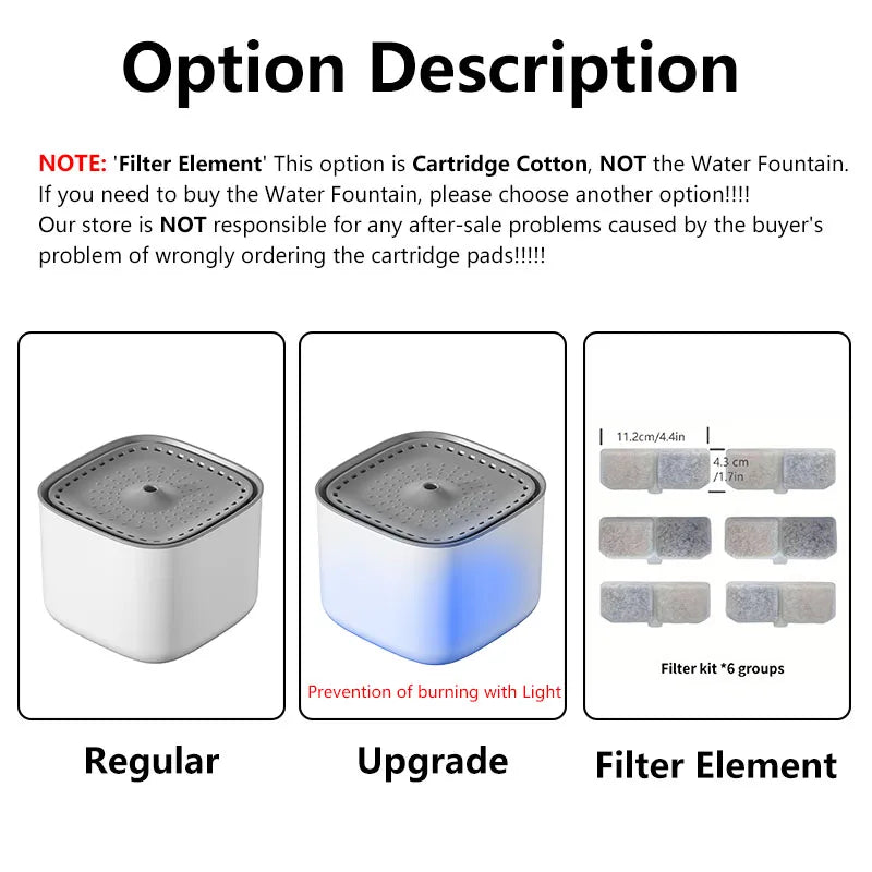 3L Pet Water Fountain - USB Electric with Automatic Induction & Filtering