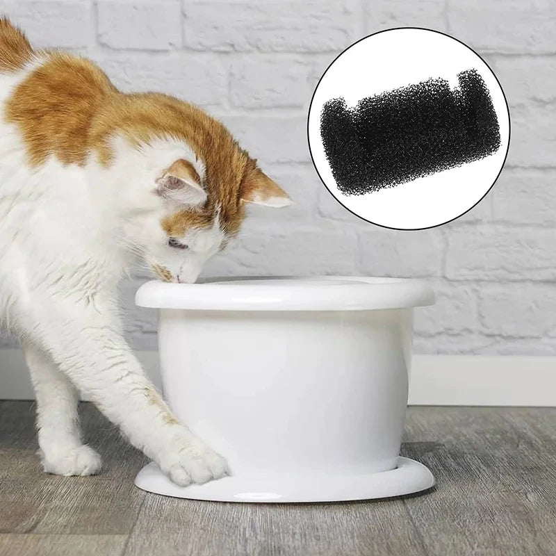 Pet Drinking Sponge Filters - 1/4/10 Pack for Water Fountains