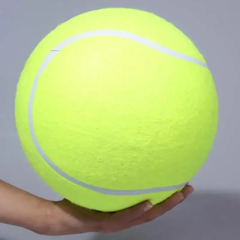 Giant Inflatable Tennis Ball - 7/9.5 Inch with Air Pump