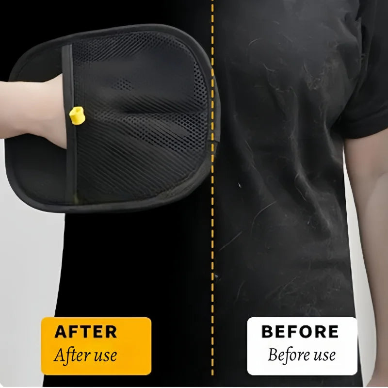 Magic Pet Hair Removal Gloves - Electrostatic Grooming Tool