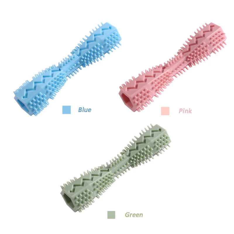 Dog Toothbrush Chew Toy - Self-Cleaning Dental Care Stick