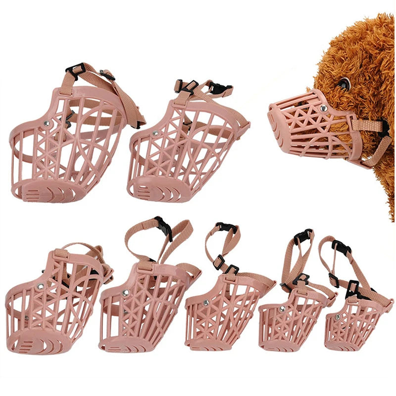 Adjustable Dog Muzzle - Safe & Breathable Training Tool