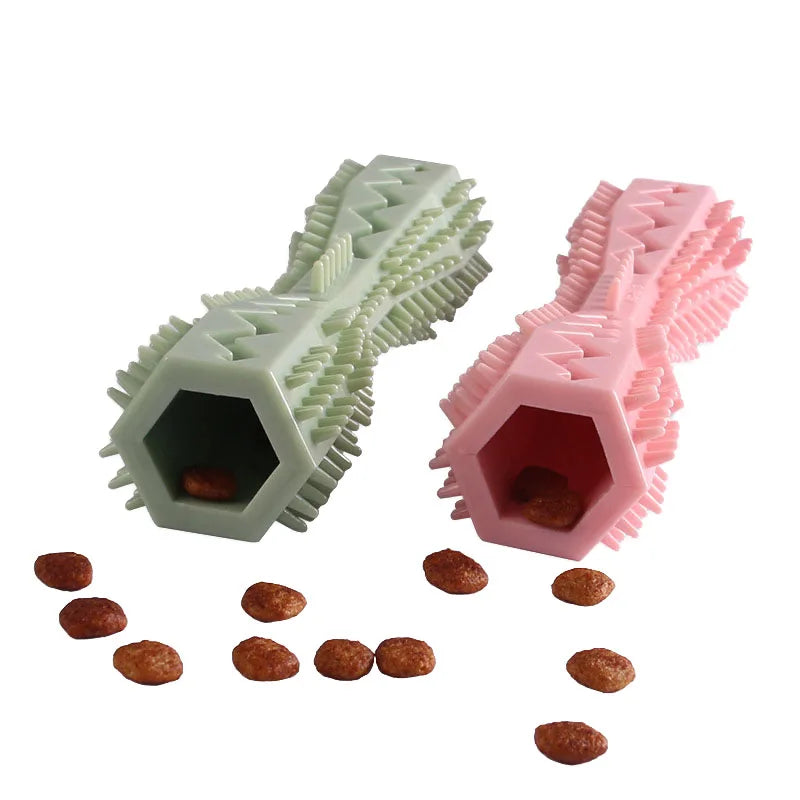 Dog Toothbrush Chew Toy - Self-Cleaning Dental Care Stick