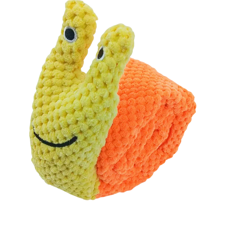 Interactive Snail Puzzle Feeder - Slow Eating & Mental Stimulation Toy
