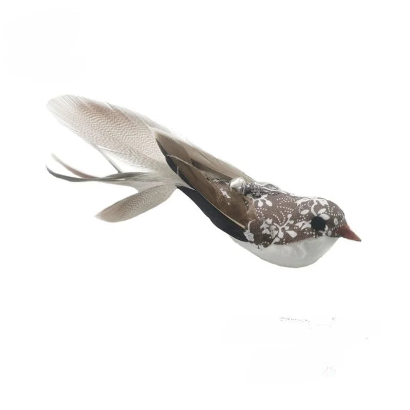 Hands-Free Cat Wand - Bird Feather Toy with Suction Cup & Bell