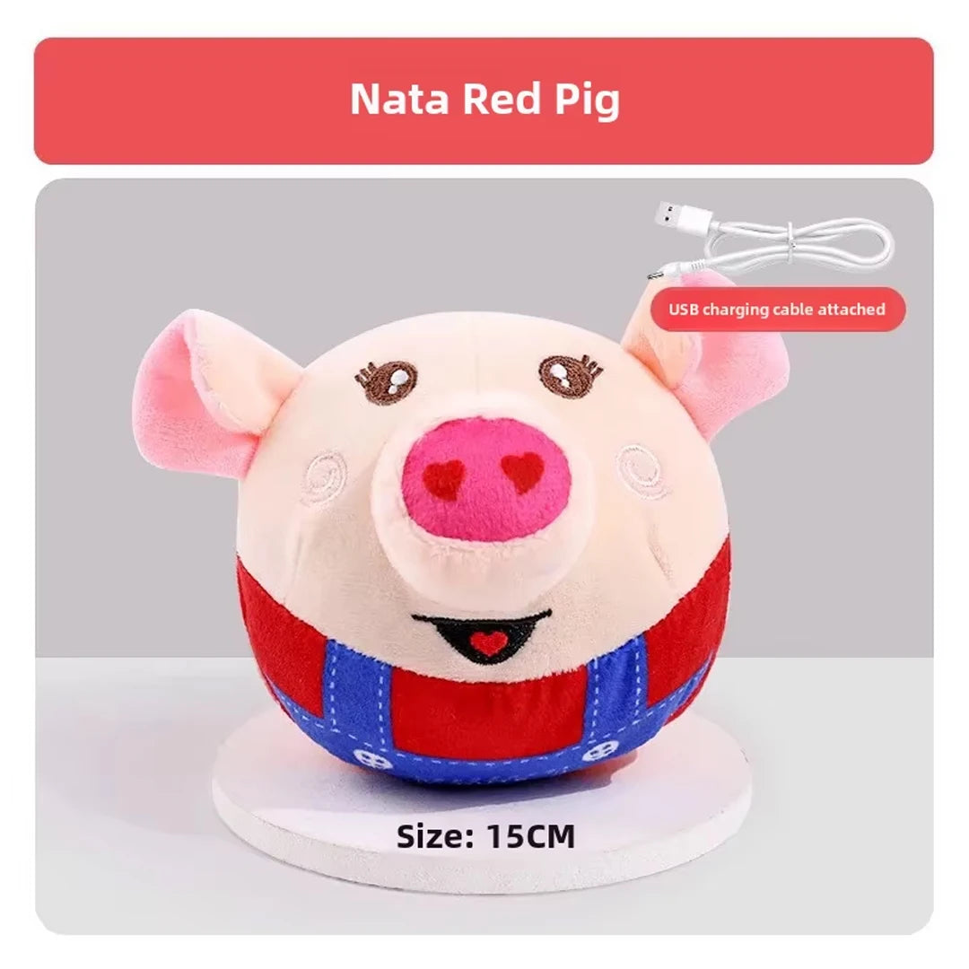 Electric Jumping Ball - USB Rechargeable Interactive Dog Toy