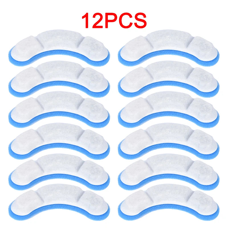 12-Pack Cat Water Fountain Filters - WF060 Elements Replacement Set