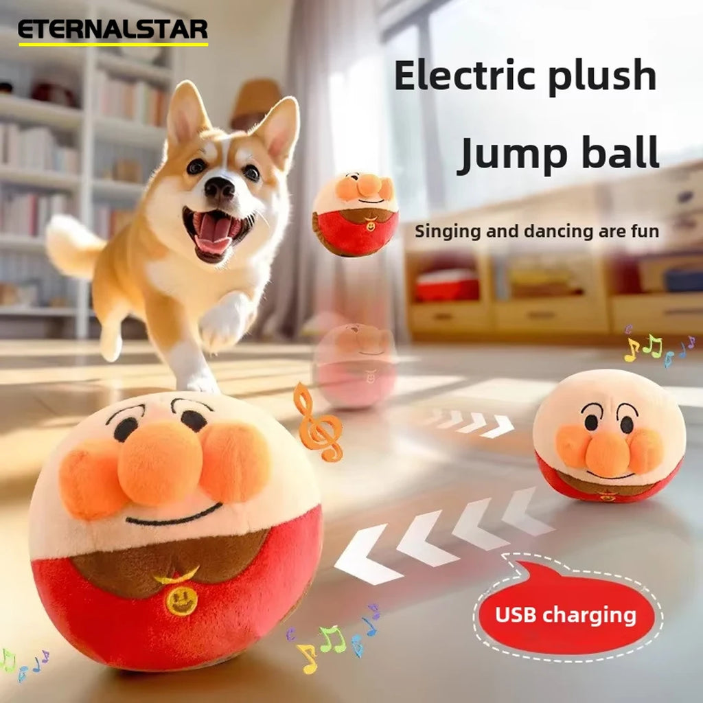 Electric Jumping Ball - USB Rechargeable Interactive Dog Toy