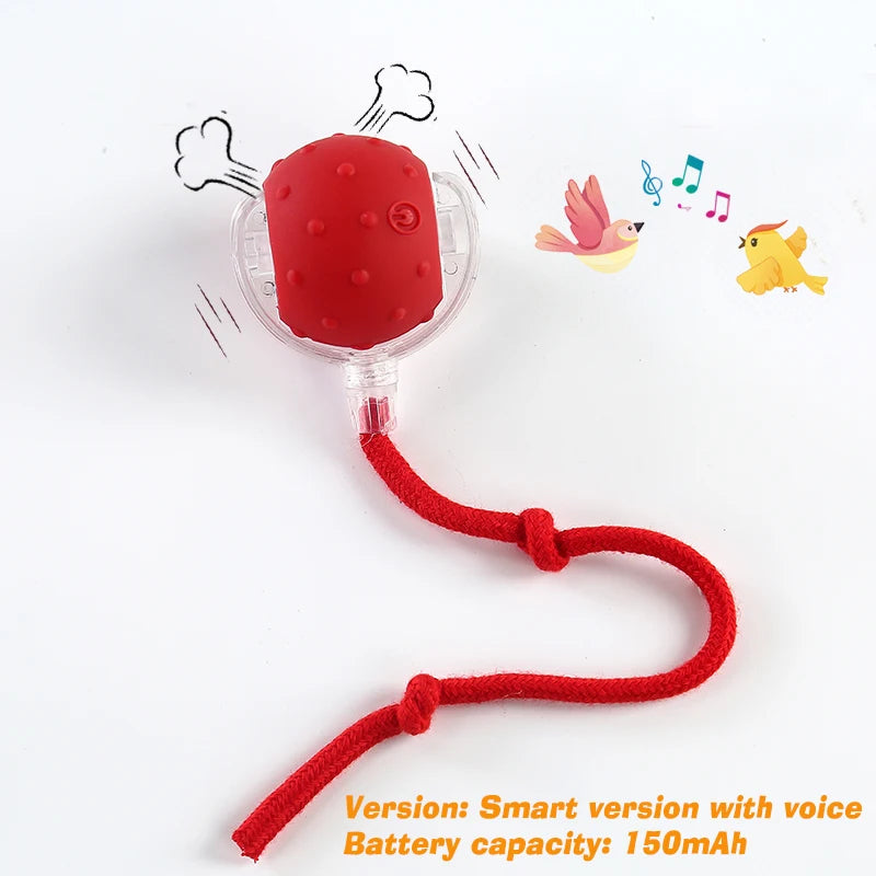 Smart Interactive Dog Ball - Automatic Rolling Rechargeable Toy