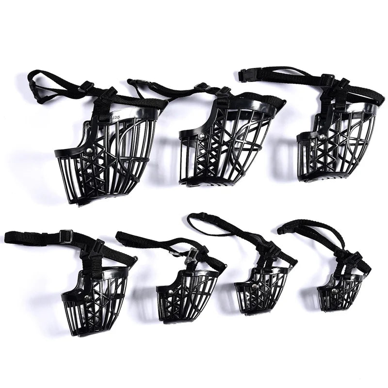 Adjustable Dog Muzzle - Safe & Breathable Training Tool