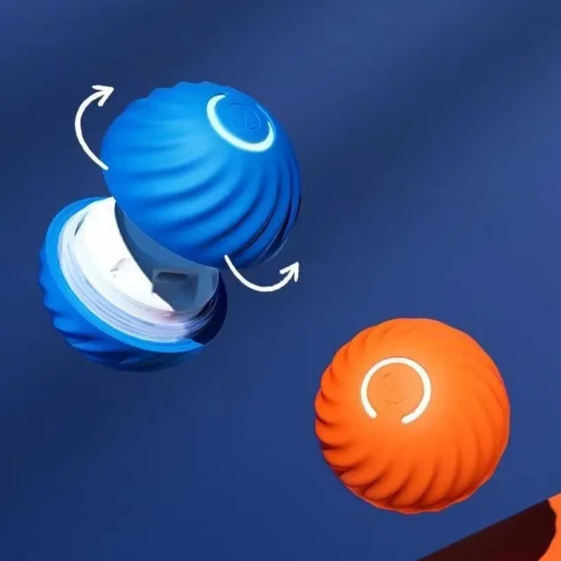 Smart Automatic Dog Toy Ball - USB Jumping & Rotating Interactive Ball