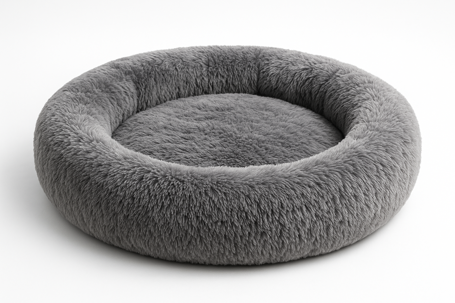 Calming Dog Bed - Anti-Anxiety Donut Bed for Stressed & Senior Dogs