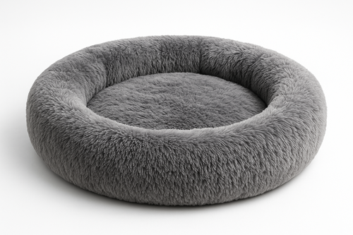 Calming Dog Bed - Anti-Anxiety Donut Bed for Stressed & Senior Dogs