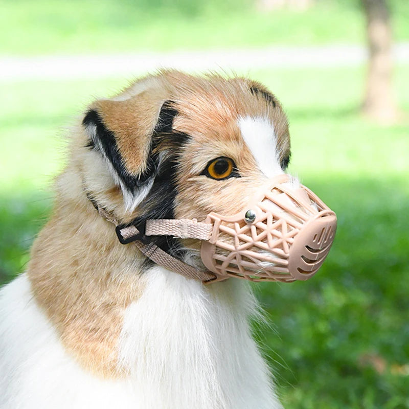 Adjustable Dog Muzzle - Safe & Breathable Training Tool