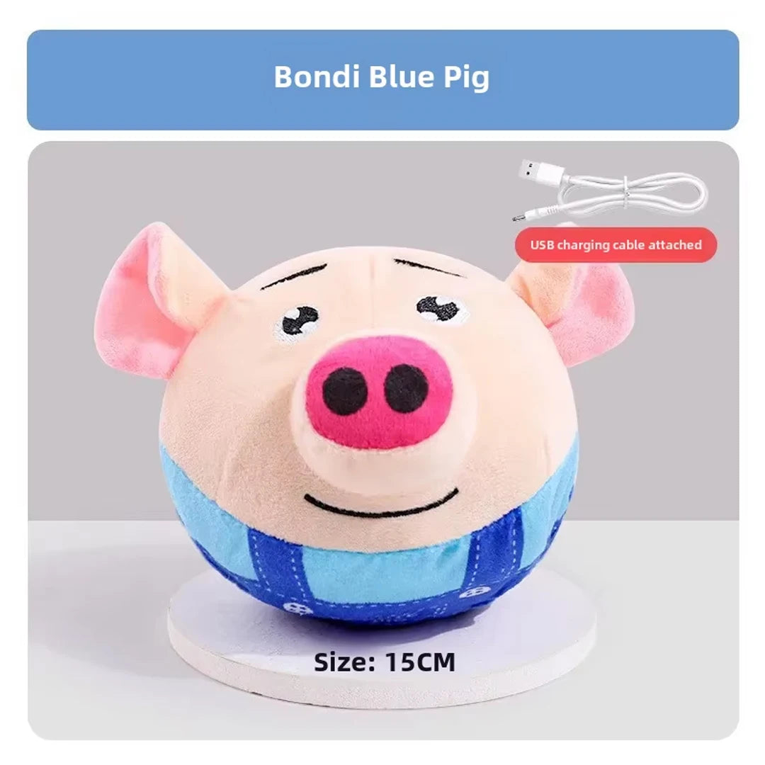 Electric Jumping Ball - USB Rechargeable Interactive Dog Toy