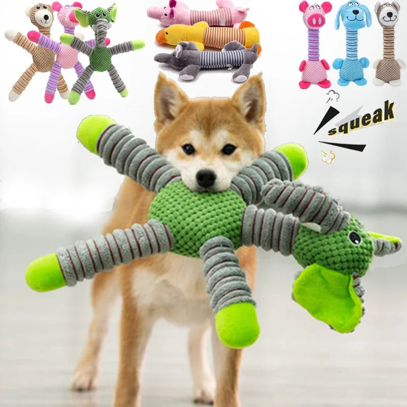 Indestructible Dog Squeaky Toy - Heavy Chewer Champion