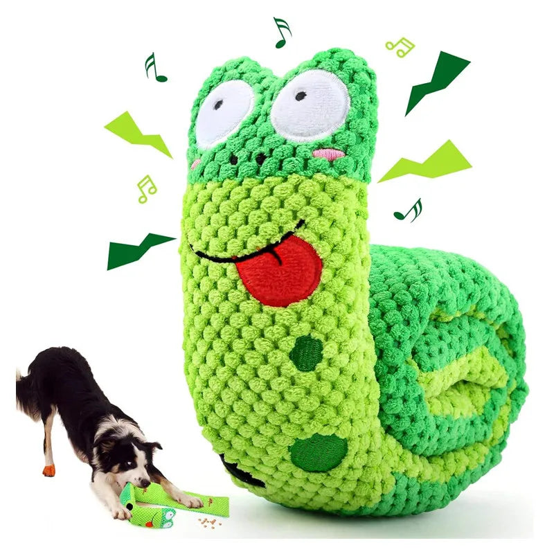 Interactive Snail Puzzle Feeder - Slow Eating & Mental Stimulation Toy