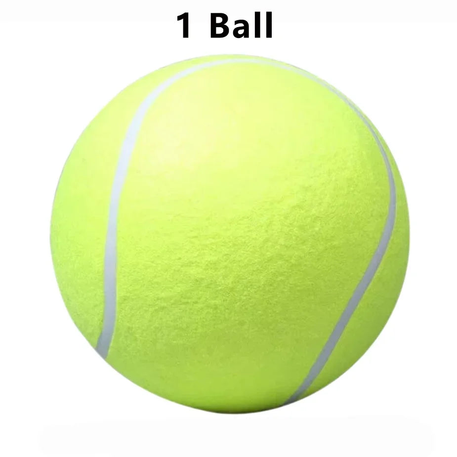 Giant Inflatable Tennis Ball - 7/9.5 Inch with Air Pump