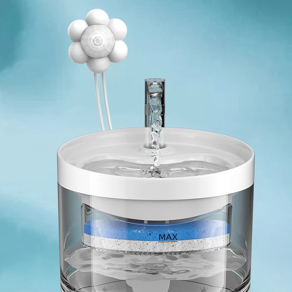Smart Automatic Pet Water Dispenser - Motion Sensor Fountain