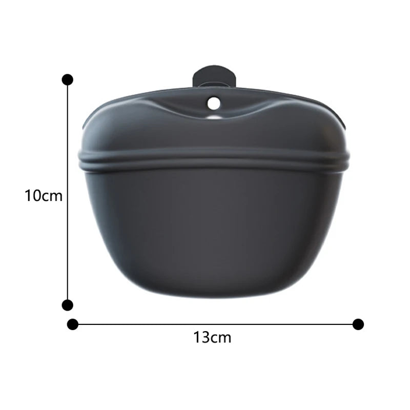 Pet Feeding Bag - Portable Silicone Snack Pouch for Outdoor Training