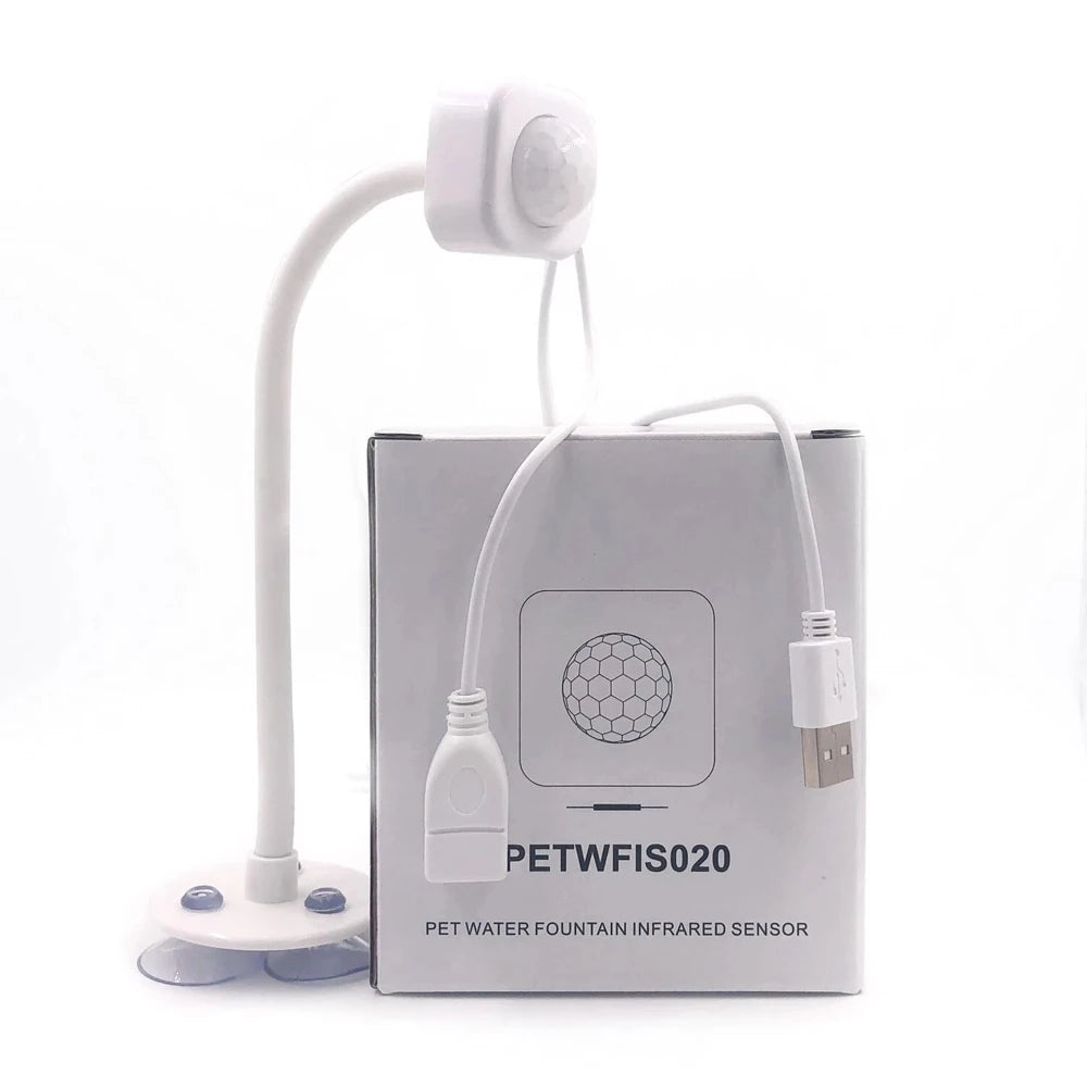 Smart Automatic Pet Water Dispenser - Motion Sensor Fountain