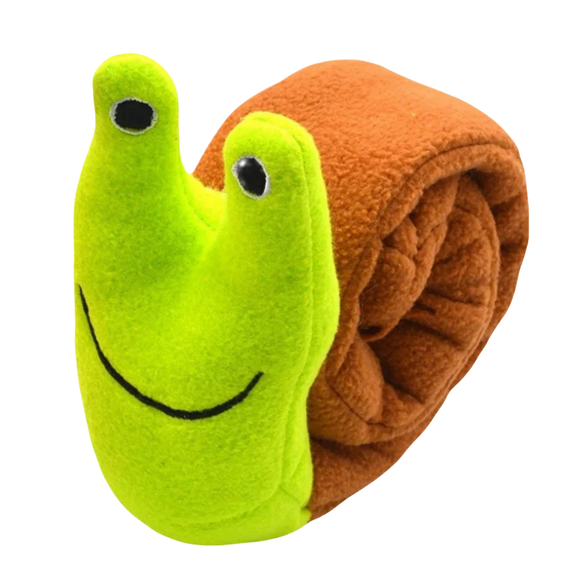Interactive Snail Puzzle Feeder - Slow Eating & Mental Stimulation Toy