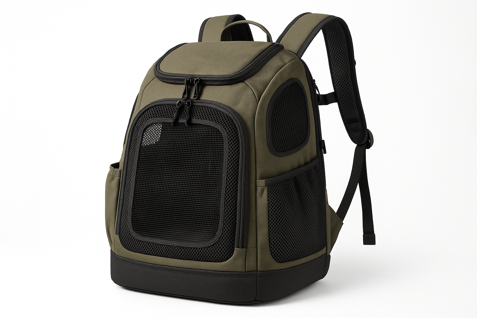 Pet Carrier Backpack - Hands-Free Travel for Small Dogs & Cats